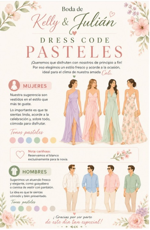 Dress code mujeres